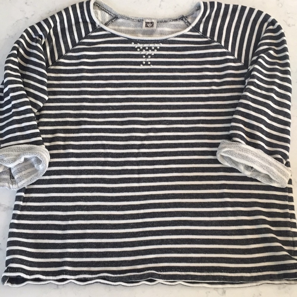 Anne Klein 3/4 sleeve sweatshirt